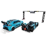 LEGO® Speed Champions Formula E Panasonic Jaguar Racing GEN2 car & Jaguar I-PACE eTROPHY 76898 (3/6)