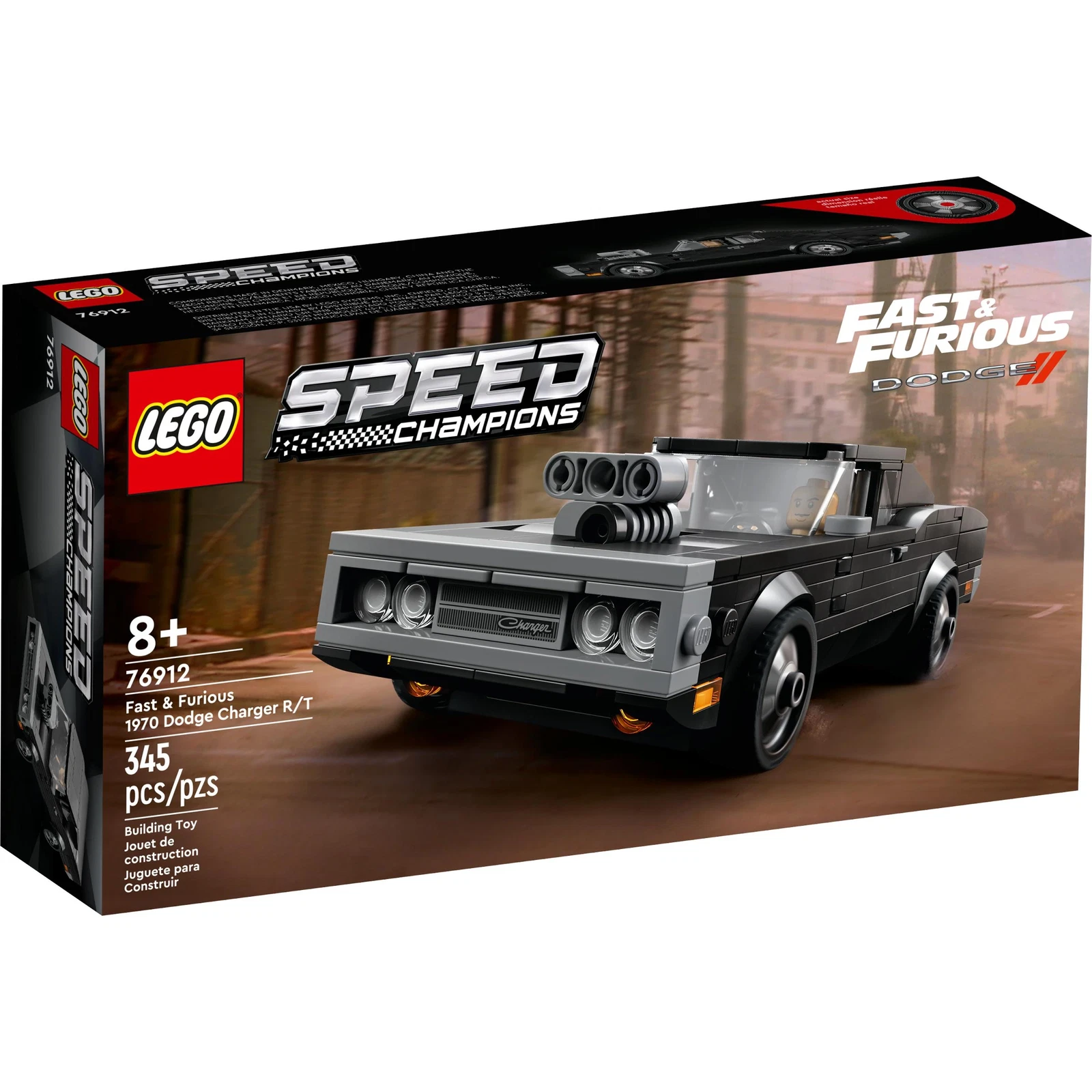 Lego® Speed Champions Fast Furious 1970 Dodge Charger R/T 76912