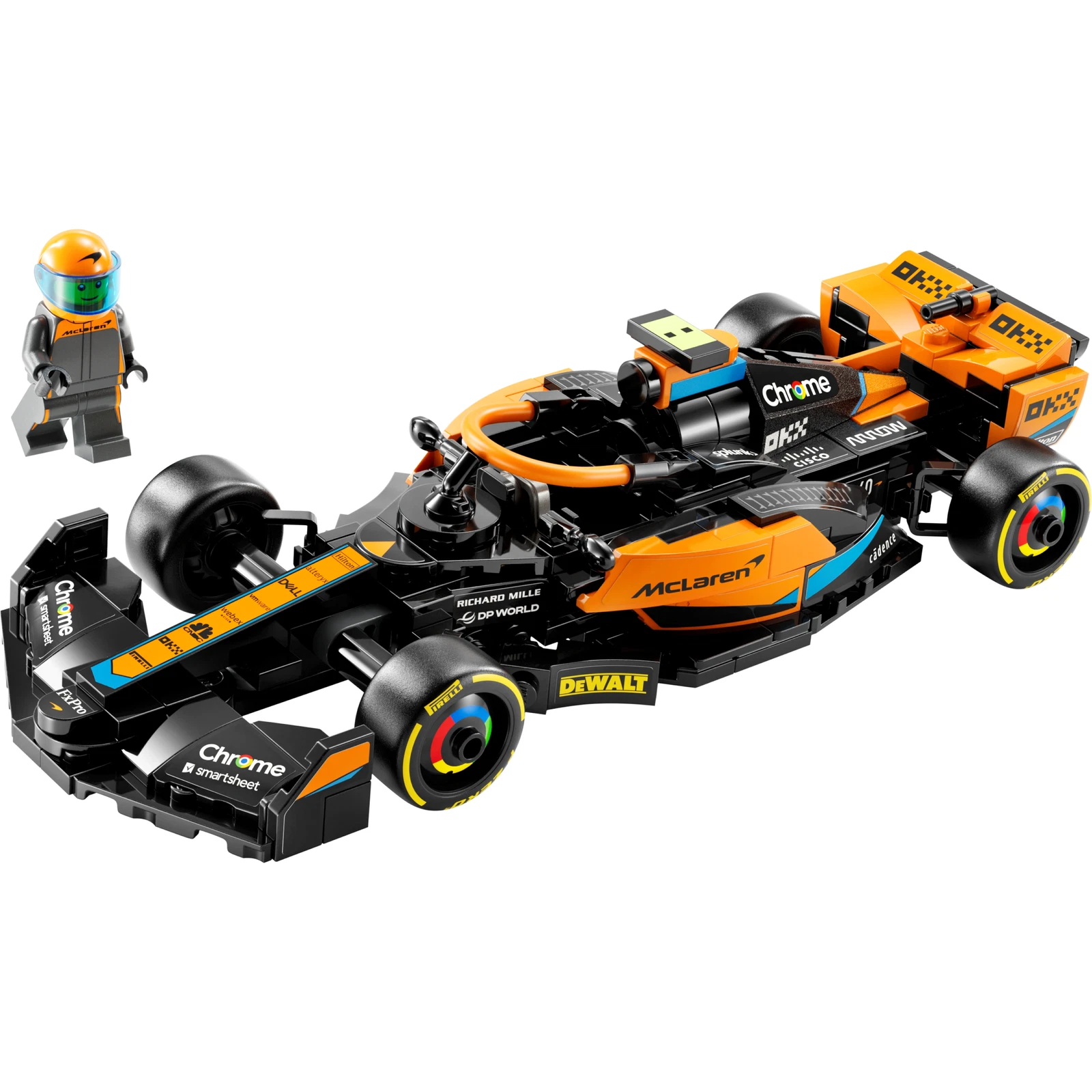 Lego® Speed Champions 2023 McLaren Formula Race Car 76919