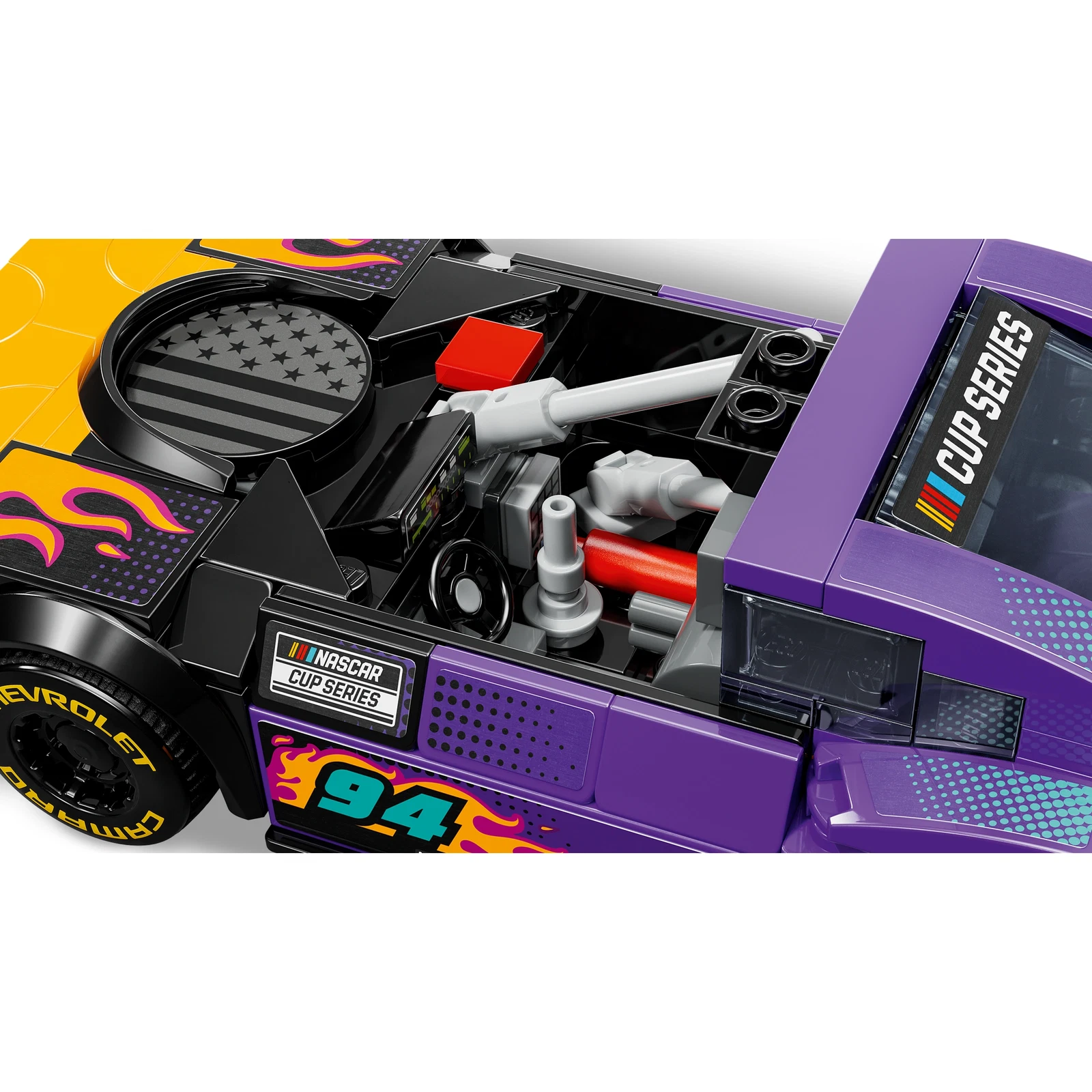 LEGO® 76935 NASCAR Next Gen Chevrolet Camaro ZL1 – market value $21.19