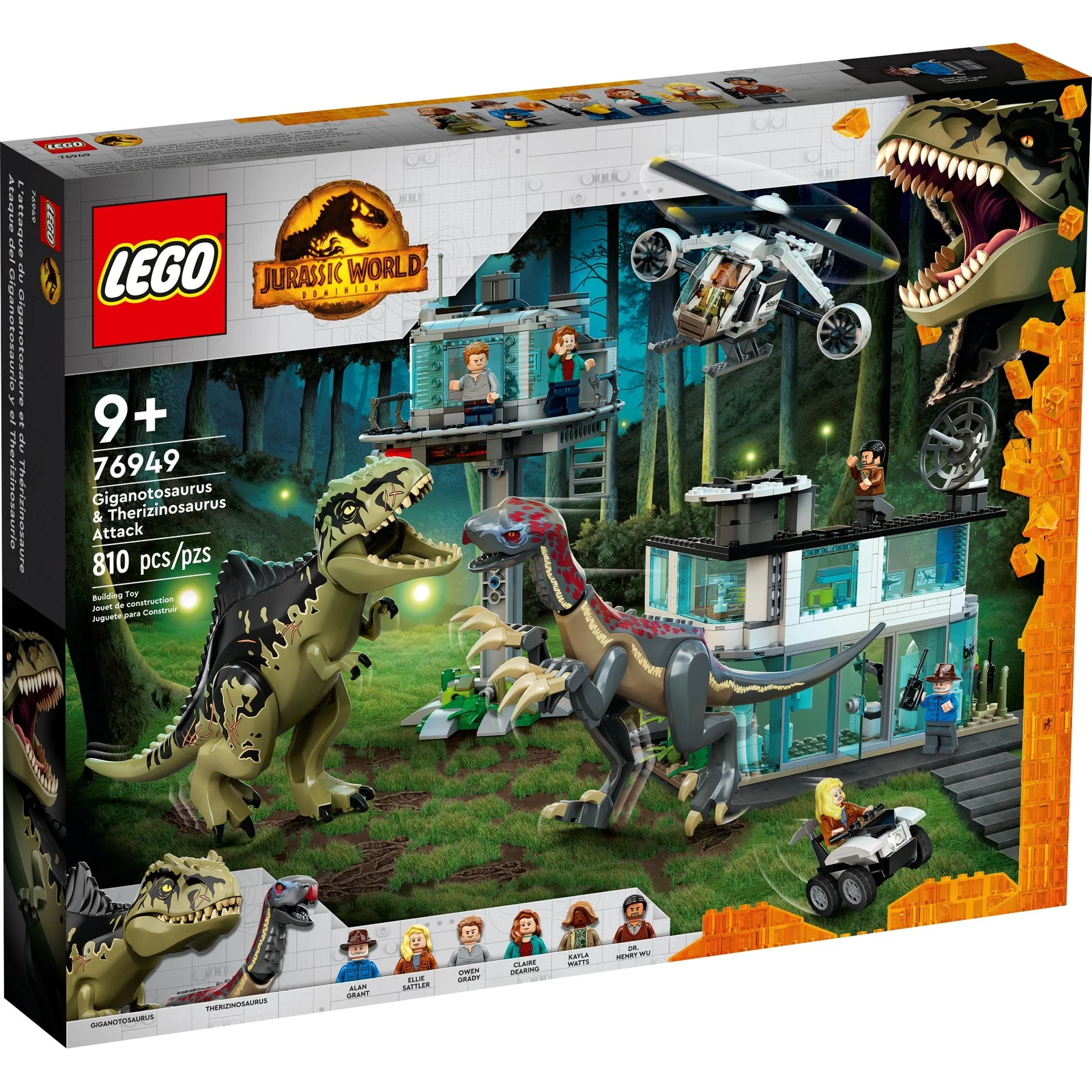 LEGO® Giganotosaurus & Therizinosaurus Attack 76949