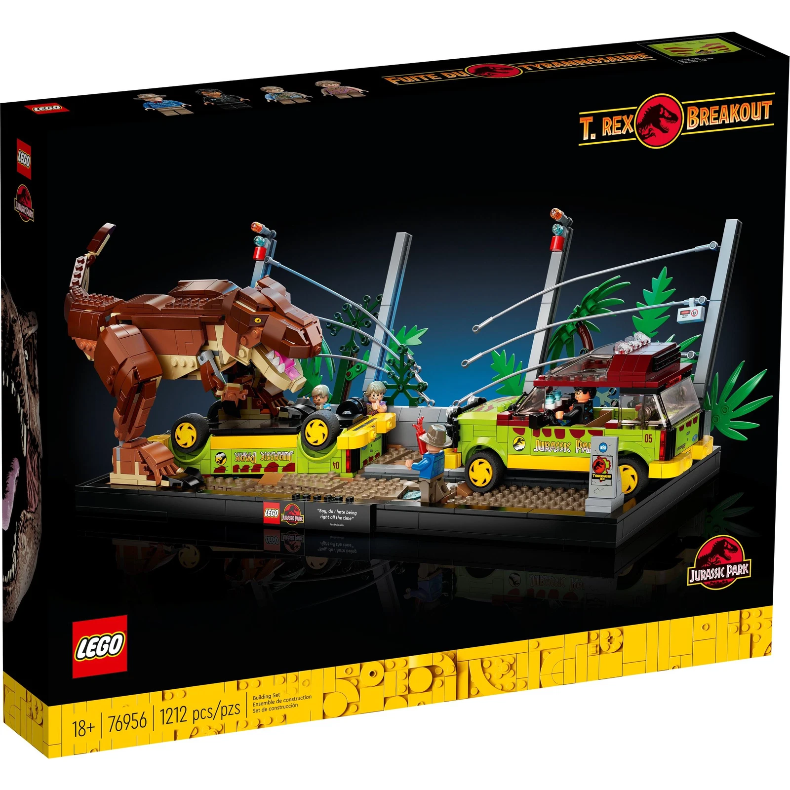 シングレット LEGO® T. rex Breakout 76956 | 🇺🇸 Price Comparison