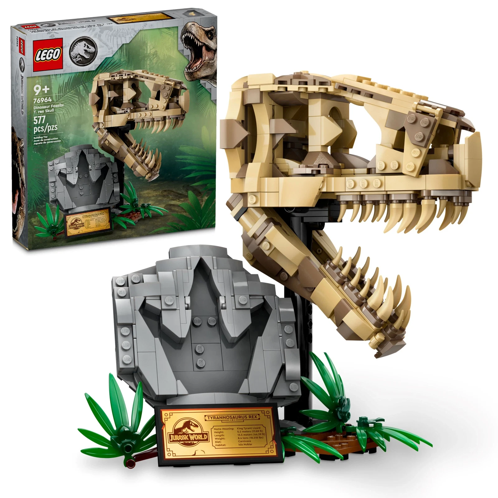 ガッキーt-rex450 LEGO® Dinosaur Fossils: T. rex Skull 76964 | 🇺🇸 Price