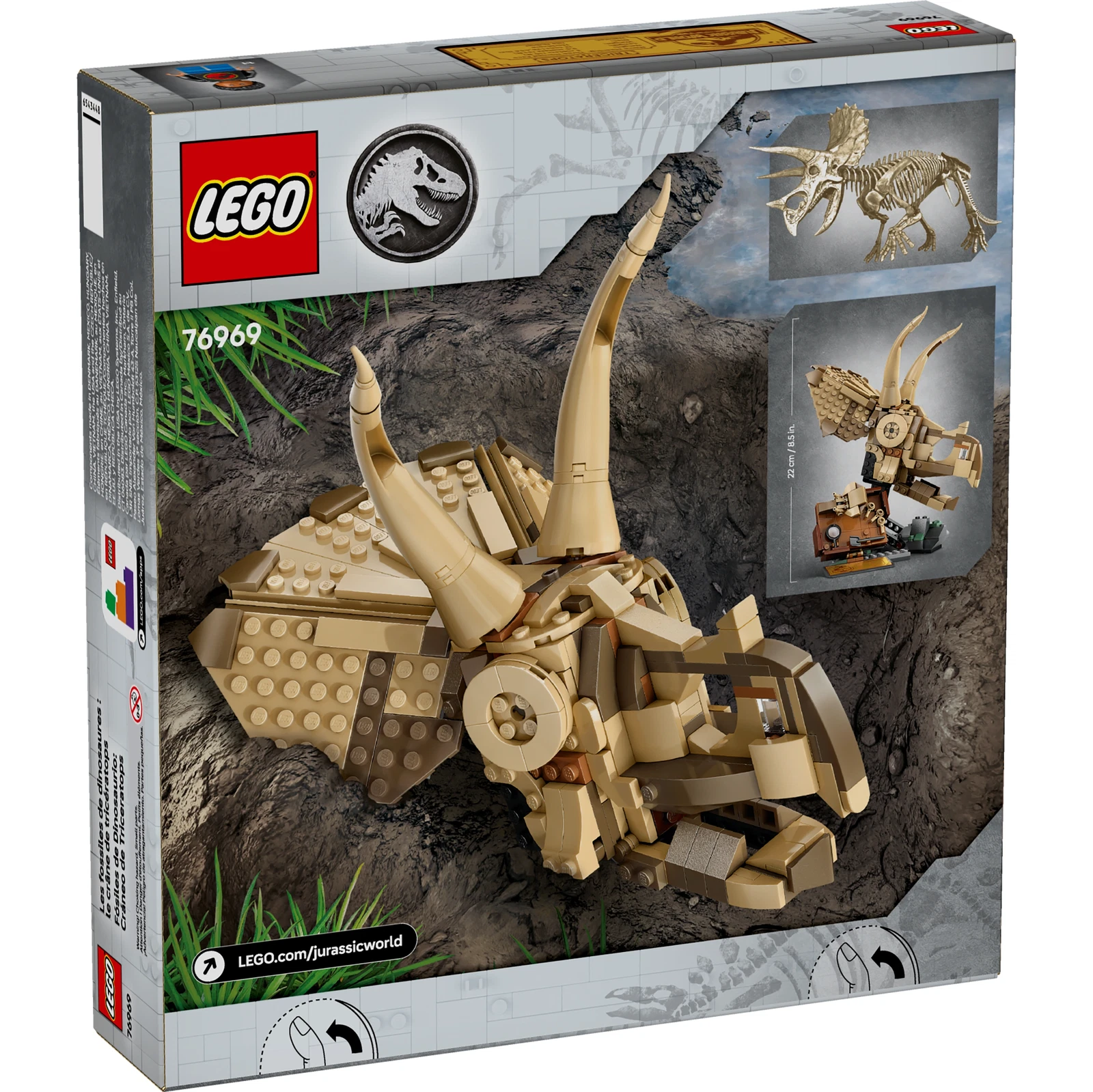LEGO® Dinosaur Fossils: Triceratops Skull 76969 | 🇺🇸 Price