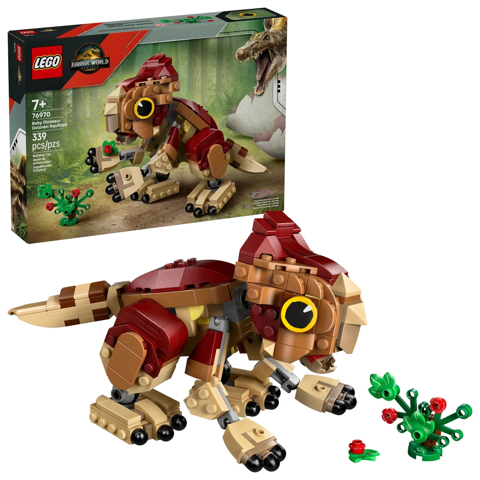 LEGO® Jurassic World™ Baby Dinosaur Dolores: Aquilops 76970 (1/11) LEGO® Jurassic World™ Baby Dinosaur Dolores: Aquilops 76970 (1/11)