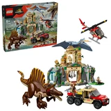 LEGO® Jurassic World™ Spinosaurier & Quetzalcoatlus: Hubschrauber-Einsatz 76976 (1/11)