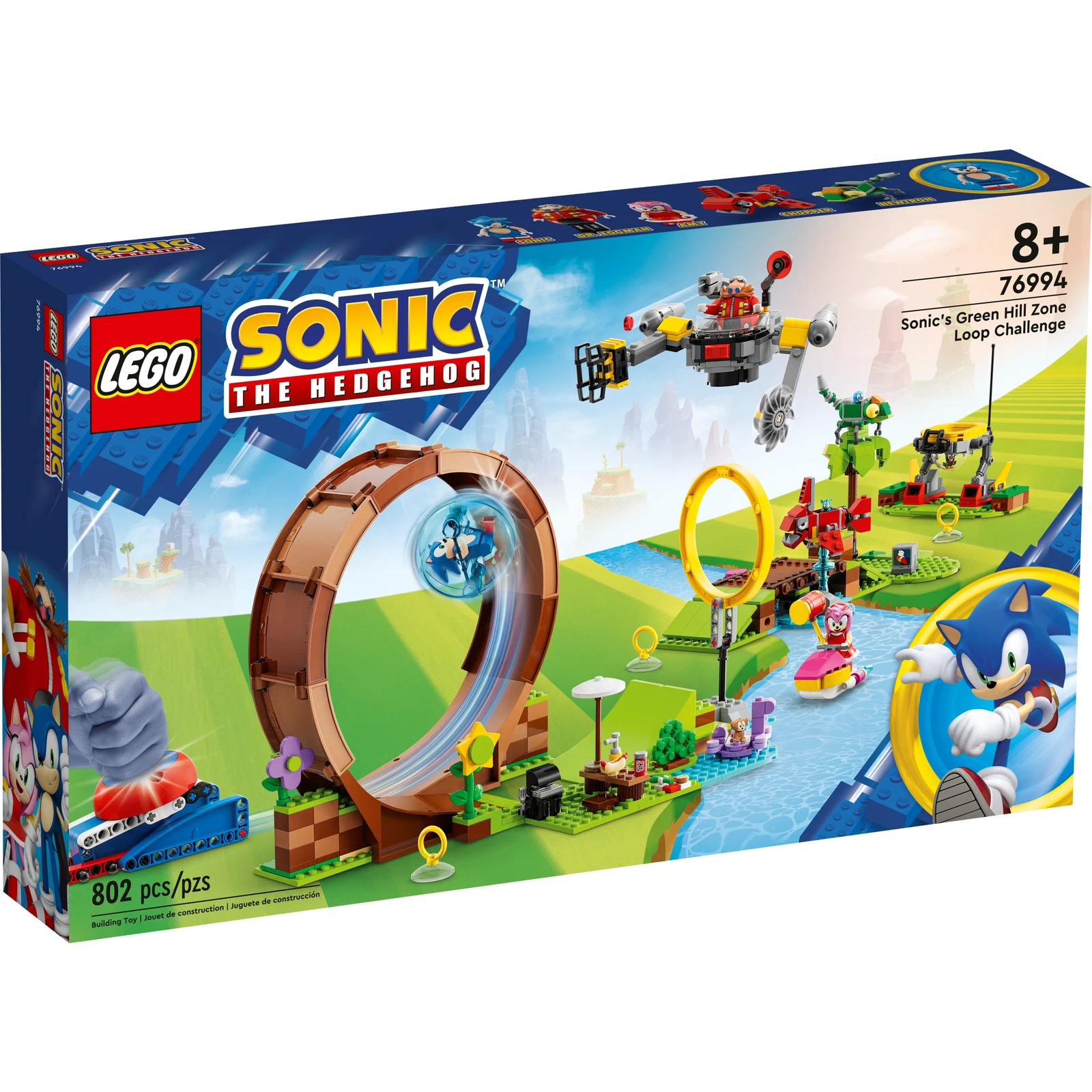 LEGO® Sonic's Green Hill Zone Loop Challenge 76994 | 🇬🇧 Price