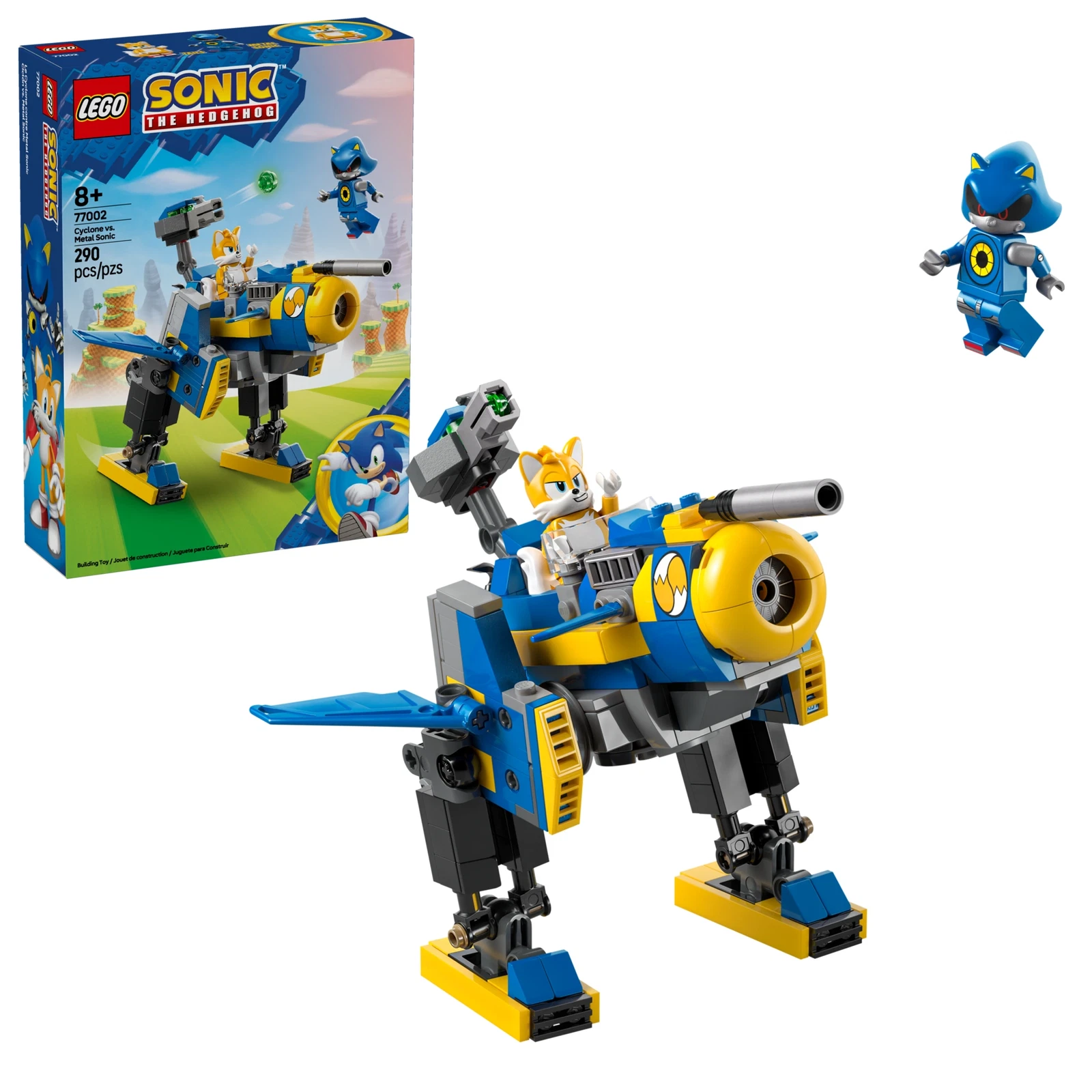 LEGO® Sonic the Hedgehog Cyclone vs. Metal Sonic 77002 (1/6) LEGO® Sonic the Hedgehog Cyclone vs. Metal Sonic 77002 (1/6)