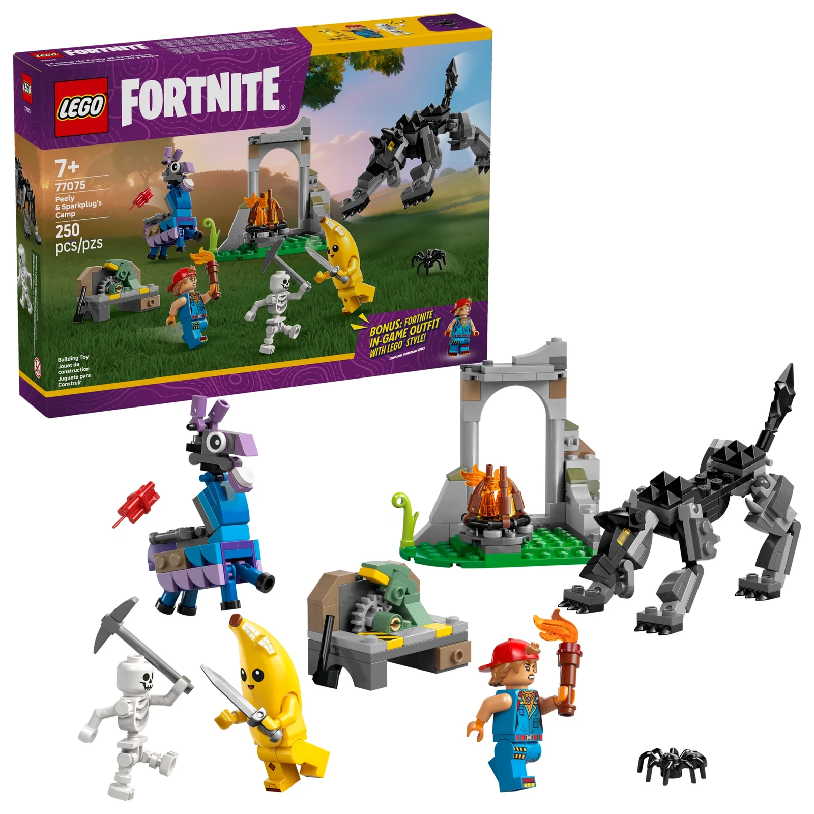 LEGO® Fortnite Das Lager von Schali und der Zündkerzenkünstlerin 77075 (1/6) LEGO® Fortnite Das Lager von Schali und der Zündkerzenkünstlerin 77075 (1/6)