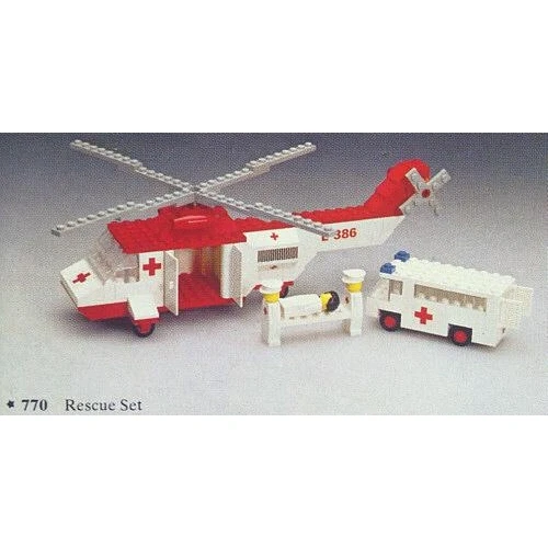 LEGO® Legoland Rescue Set 770 (1/1) LEGO® Legoland Rescue Set 770 (1/1)