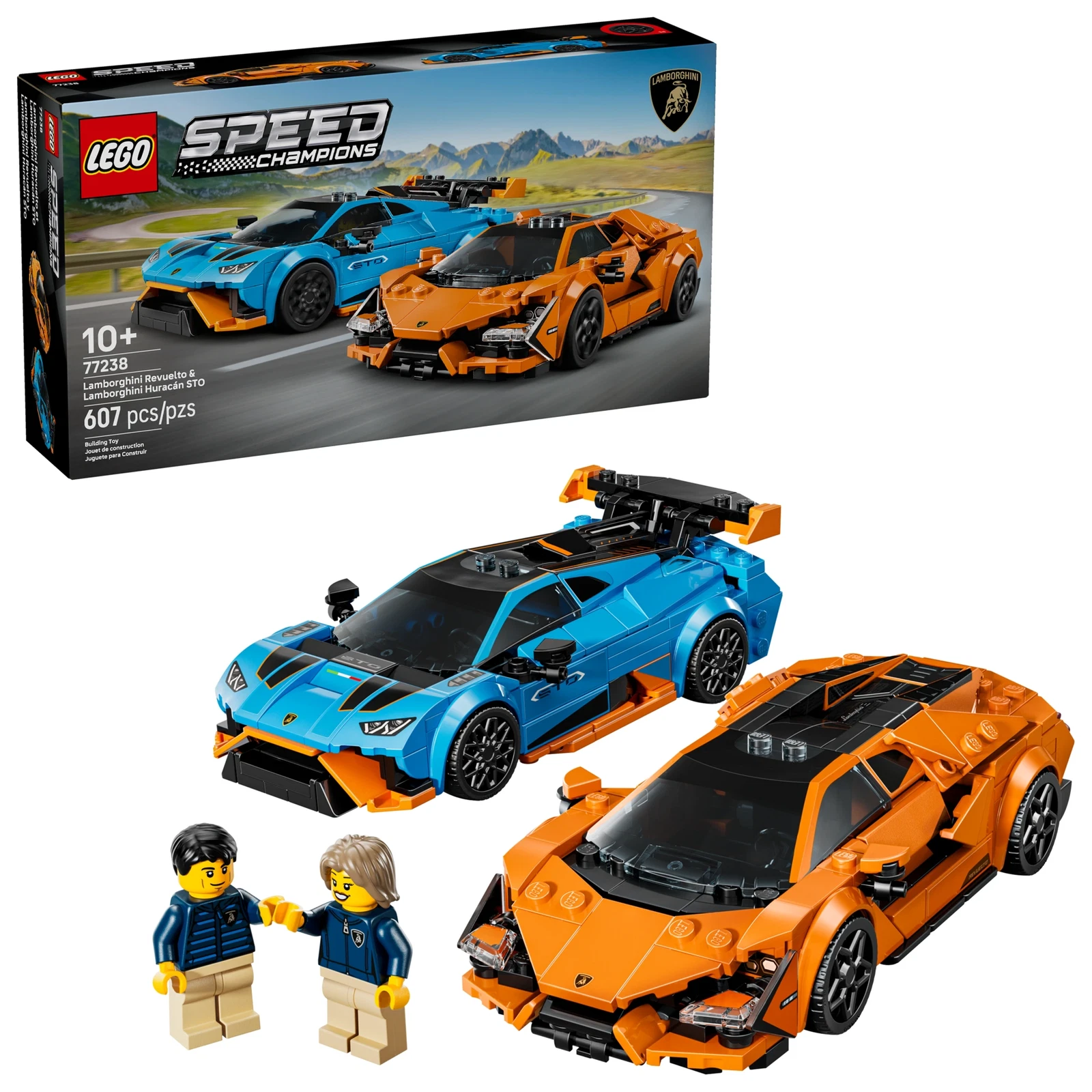 LEGO® Speed Champions Lamborghini Revuelto & Huracán STO 77238 (1/10) LEGO® Speed Champions Lamborghini Revuelto & Huracán STO 77238 (1/10)