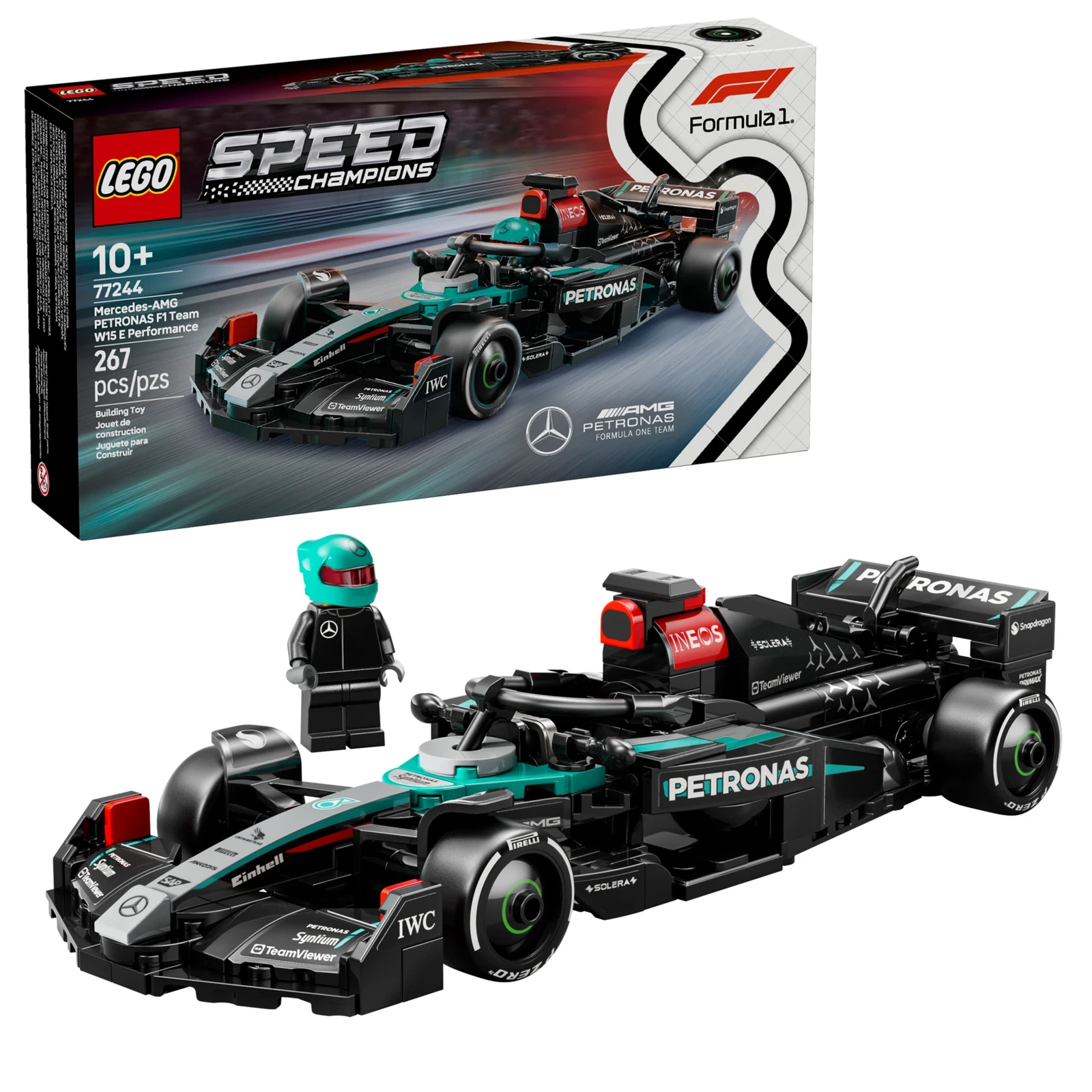 LEGO® Mercedes-AMG F1 W15 Race Car 77244 🇺🇸 Price Comparison