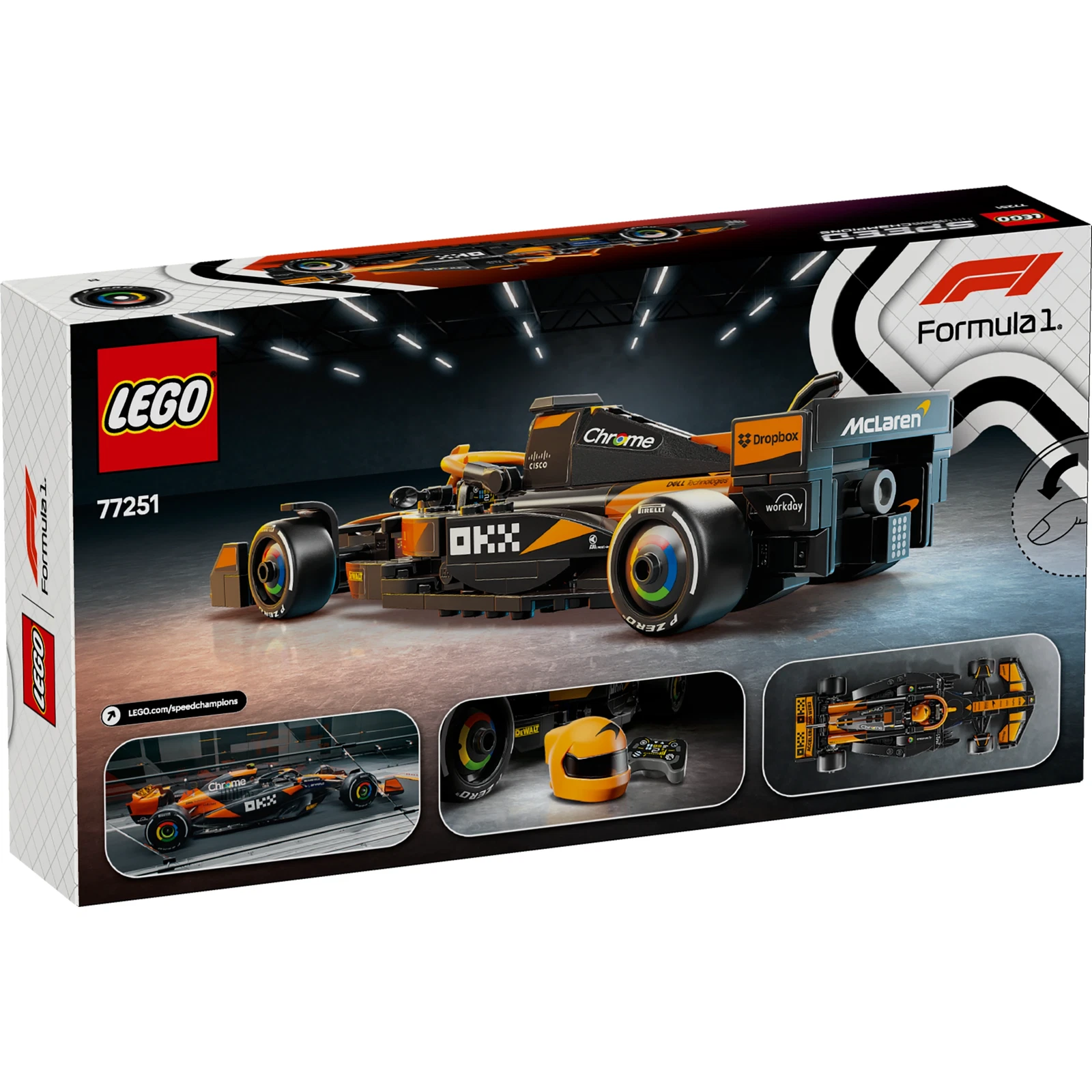 LEGO® 77251 McLaren F1 Team MCL38 Race Car – from $28.54 incl