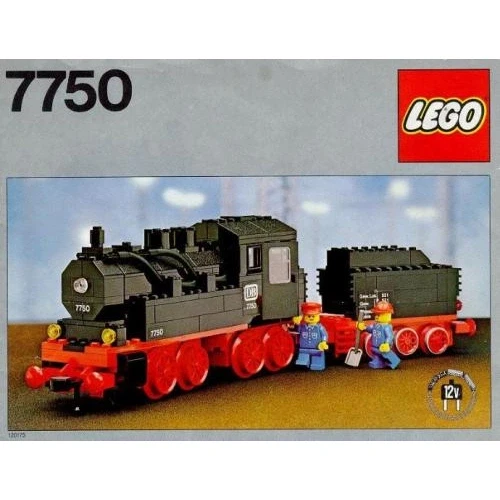 LEGO® Trains Steam Engine with Tender 7750 (1/1) LEGO® Trains Steam Engine with Tender 7750 (1/1)