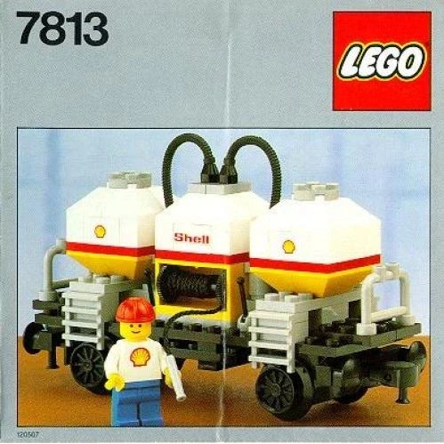 LEGO® Trains Shell Tanker Wagon 7813 (1/1) LEGO® Trains Shell Tanker Wagon 7813 (1/1)