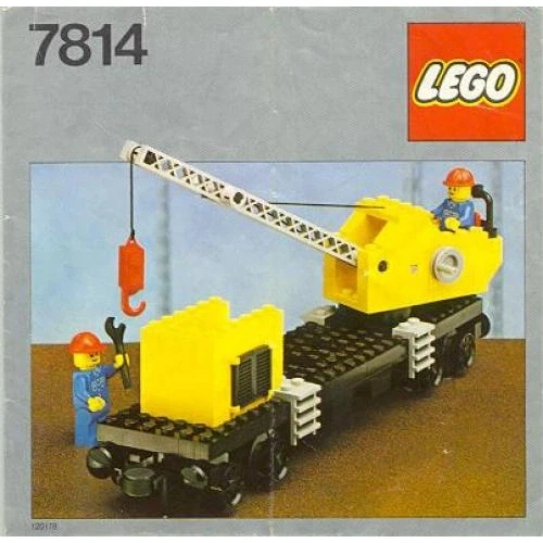 LEGO® Trains Crane Wagon 7814 (1/1) LEGO® Trains Crane Wagon 7814 (1/1)