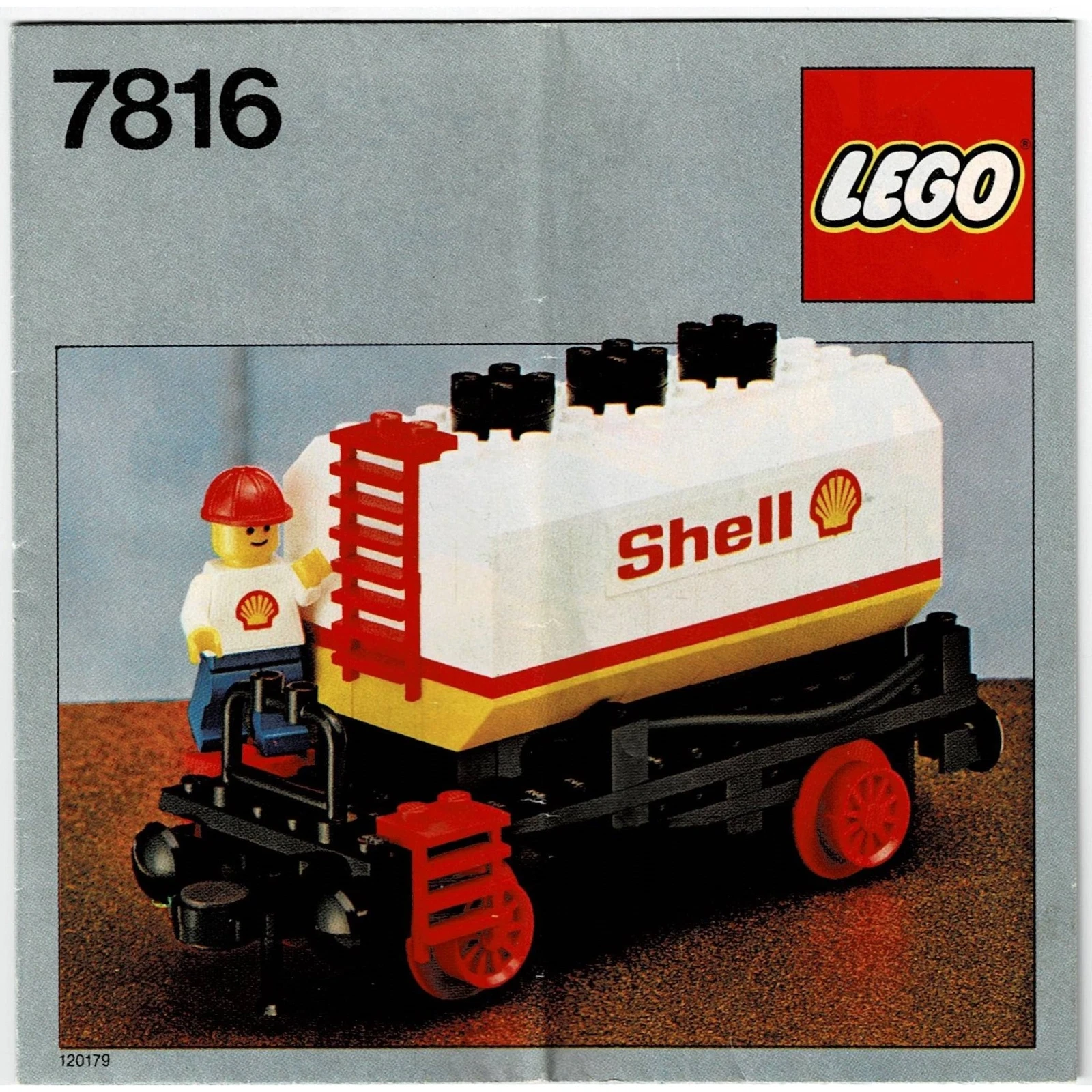 LEGO® Trains Shell Tanker Wagon 7816 (1/1) LEGO® Trains Shell Tanker Wagon 7816 (1/1)