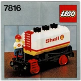 LEGO® Trains Shell Tanker Wagon 7816 (1/1) LEGO® Trains Shell Tanker Wagon 7816 (1/1)