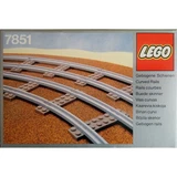 LEGO® Trains 8 Curved Rails Grey 4.5V 7851 (1/1) LEGO® Trains 8 Curved Rails Grey 4.5V 7851 (1/1)
