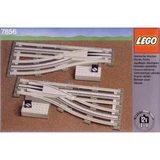 LEGO® Trains Left and Right Manual Points with Electric Rails Grey 12V 7856 (1/1) LEGO® Trains Left and Right Manual Points with Electric Rails Grey 12V 7856 (1/1)