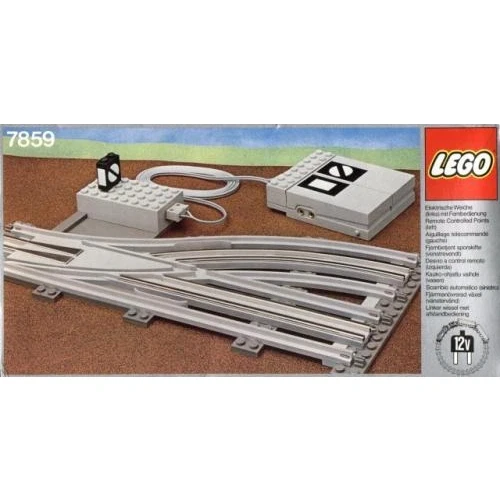 LEGO® Trains Remote Controlled Points Left 12V 7859 (1/1) LEGO® Trains Remote Controlled Points Left 12V 7859 (1/1)