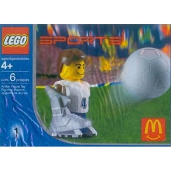 Football Player, White 7923