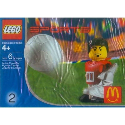 LEGO® Sports Football Player, Red 7924 (1/1) LEGO® Sports Football Player, Red 7924 (1/1)