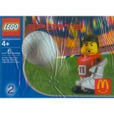 LEGO® Sports Football Player, Red 7924 (1/1) LEGO® Sports Football Player, Red 7924 (1/1)