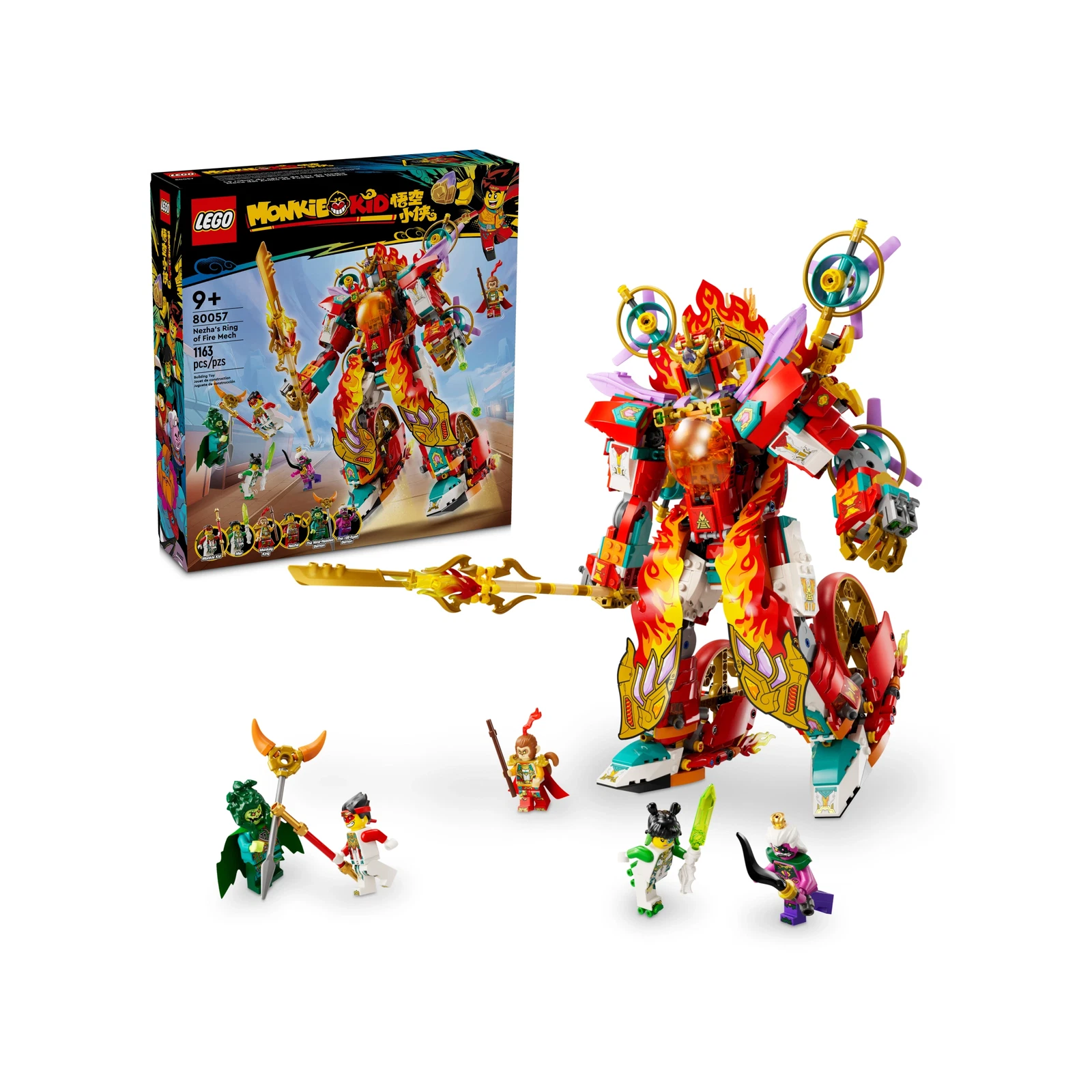 LEGO® Nezha's Ring of Fire Mech 80057 | 🇺🇸 Price Comparison