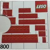 LEGO® Basic Extra Bricks Red 800 (1/1)