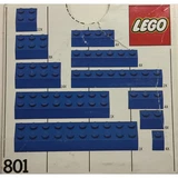LEGO® Basic Extra Bricks Blue 801 (1/1)