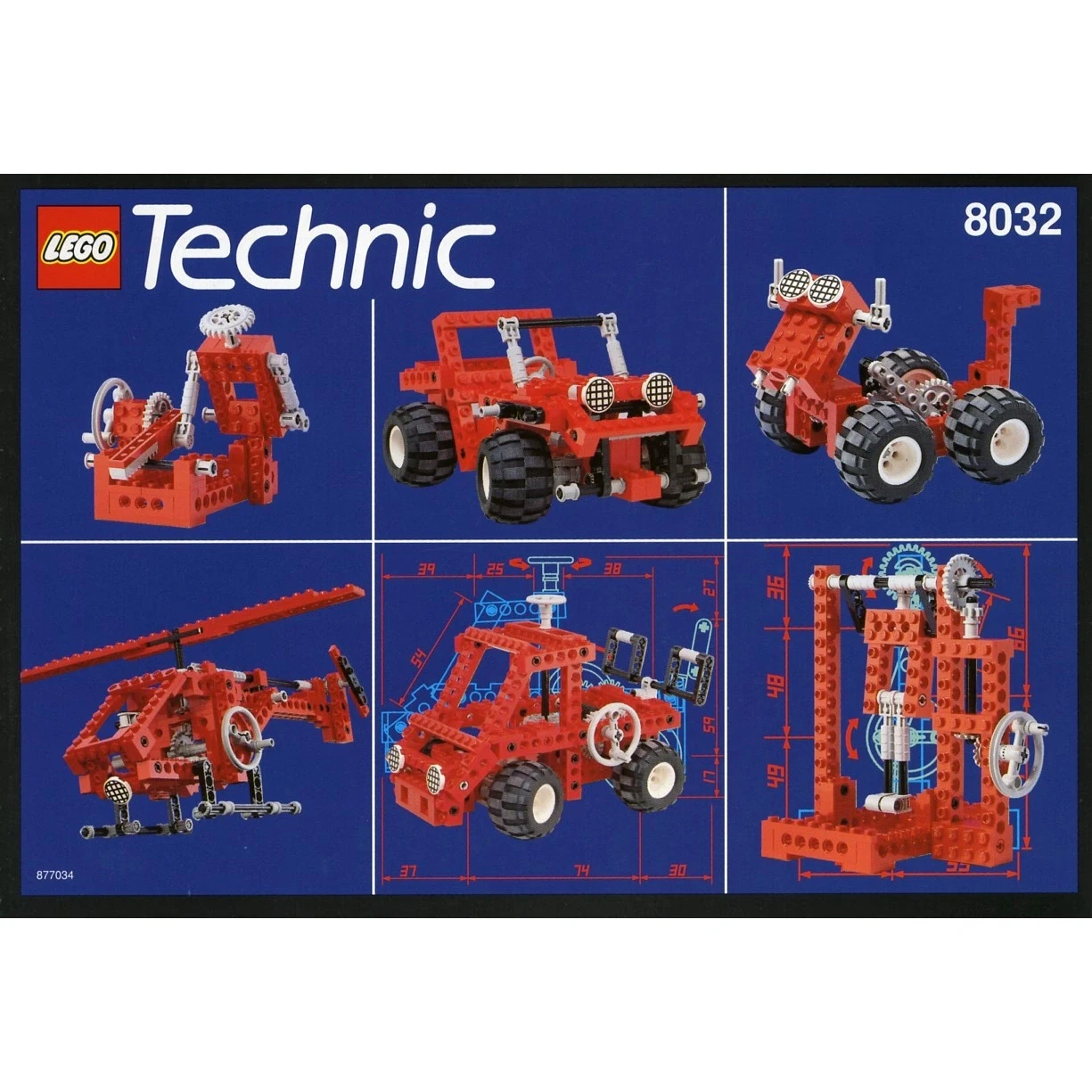 LEGO® Technic Multi Functional Starter Set 8032 (1/1) LEGO® Technic Multi Functional Starter Set 8032 (1/1)