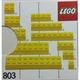 Extra Bricks Yellow 803 thumbnail-0