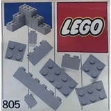 LEGO® Basic Extra Bricks Grey 805 (1/1)