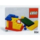 LEGO® Basic Baseplates, Green, Red and Yellow 814 (1/1) LEGO® Basic Baseplates, Green, Red and Yellow 814 (1/1)