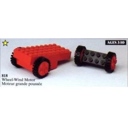 Pull-Back Motor, Red 818