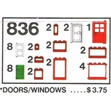 LEGO® Basic Doors and Windows Parts Pack 836 (1/1)