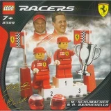 LEGO® Racers M. Schumacher and R. Barrichello 8389 (1/1) LEGO® Racers M. Schumacher and R. Barrichello 8389 (1/1)