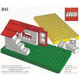 LEGO® Basic Baseplates, Green and Yellow 841 (1/1)