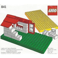 Baseplates, Green and Yellow 841