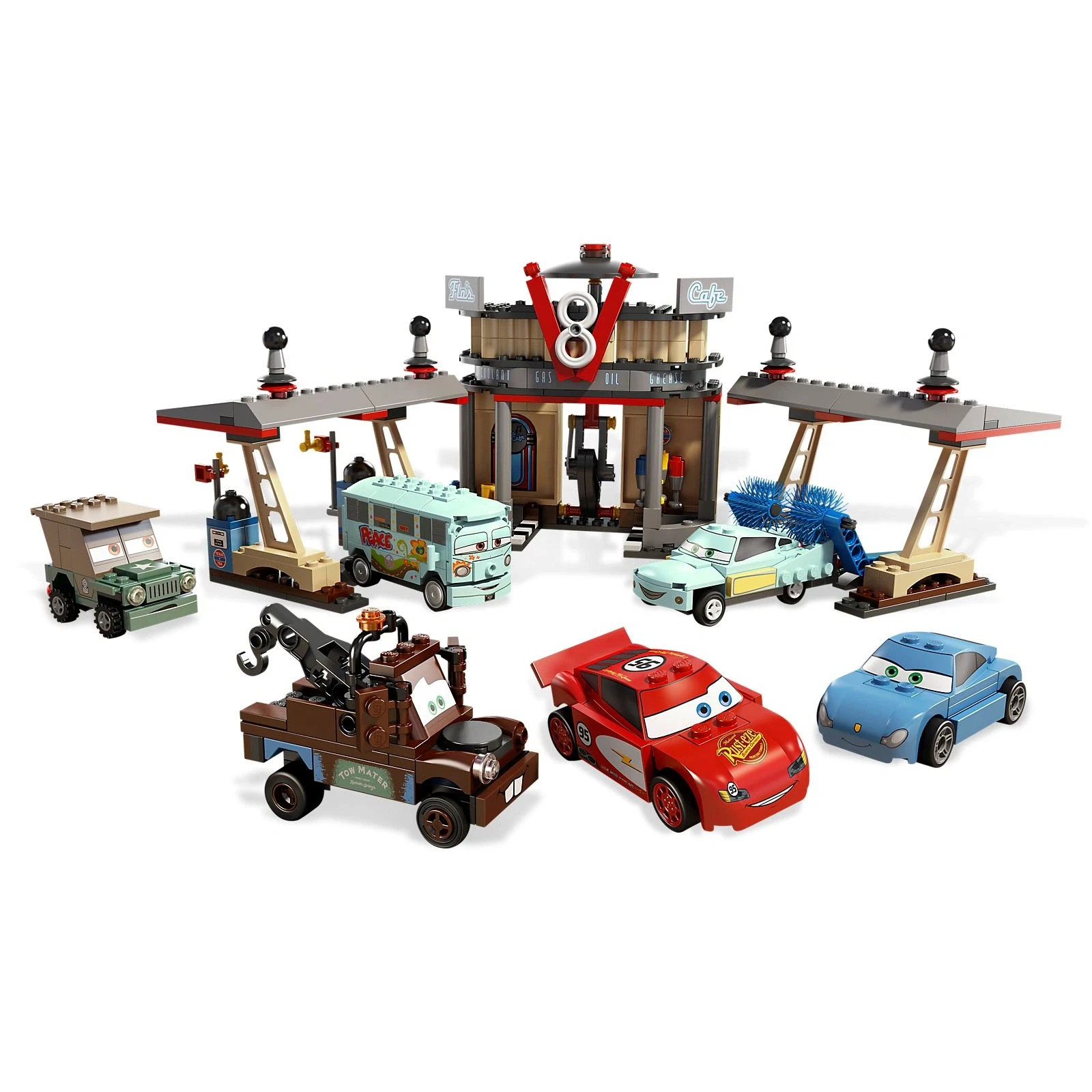 LEGO® Cars Flo’s V8 Café 8487 (1/1) LEGO® Cars Flo’s V8 Café 8487 (1/1)