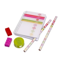 Classic Stripes Pink Stationery Set 851910