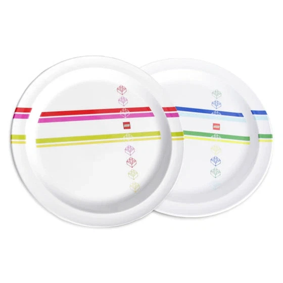 LEGO® Gear Classic Stripes Melamine Plates 852084 (1/1) LEGO® Gear Classic Stripes Melamine Plates 852084 (1/1)