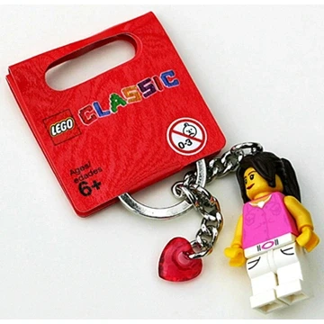 LEGO® Gear Classic Girl Key Chain 852704 (1/1) LEGO® Gear Classic Girl Key Chain 852704 (1/1)