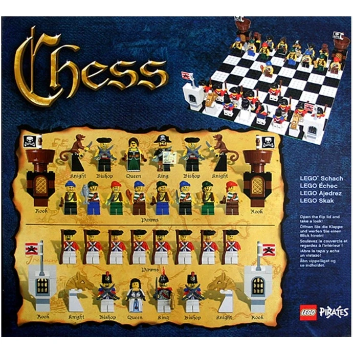 LEGO® Gear Pirates Chess Set 852751 (1/1) LEGO® Gear Pirates Chess Set 852751 (1/1)