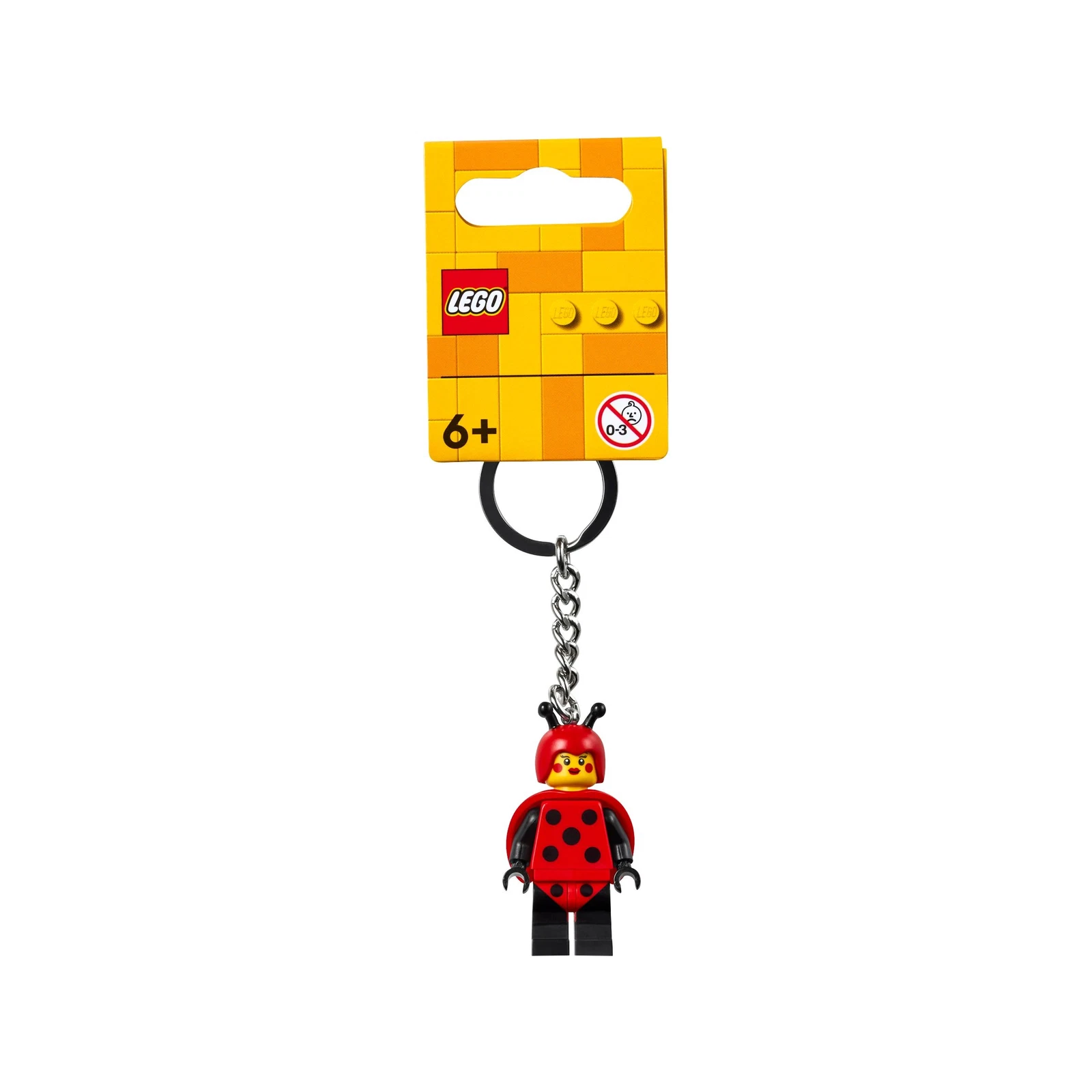 LEGO® Collectable Minifigures Meisje in lieveheersbeestjespak sleutelhanger 854157 (1/3) LEGO® Collectable Minifigures Meisje in lieveheersbeestjespak sleutelhanger 854157 (1/3)