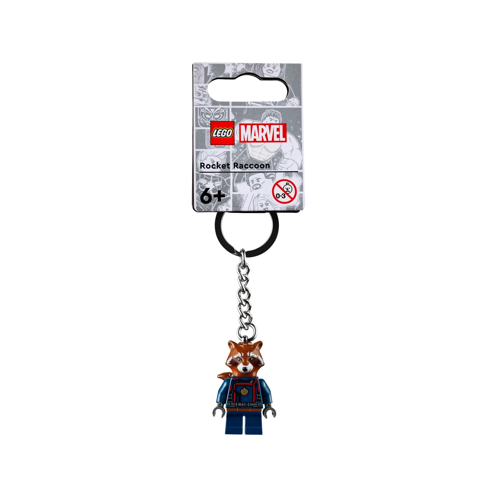 LEGO® Miscellaneous Rocket Raccoon Key Chain 854296 (1/3) LEGO® Miscellaneous Rocket Raccoon Key Chain 854296 (1/3)