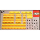 LEGO® Technic Yellow Beams with Connector Pegs 874 (1/1)