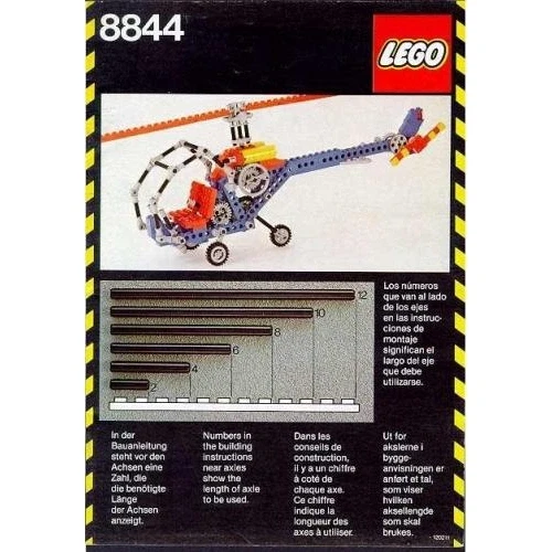 LEGO® Technic Helicopter 8844 (1/1) LEGO® Technic Helicopter 8844 (1/1)