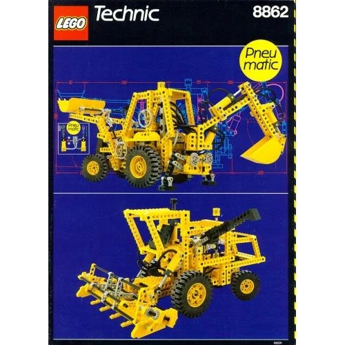 LEGO® Technic Backhoe Grader 8862 (1/1) LEGO® Technic Backhoe Grader 8862 (1/1)